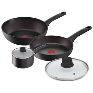 Lagostina Cucina Eco Set 5 Pezzi Alluminio Riciclato