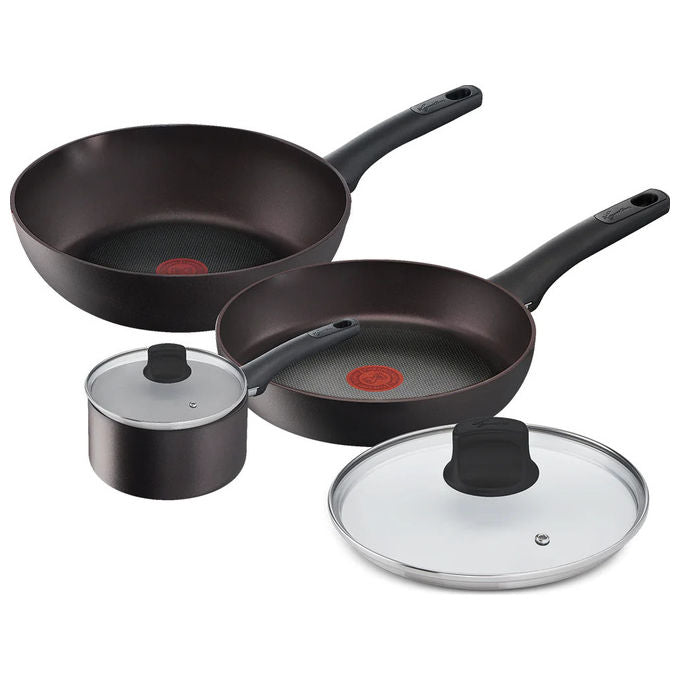 Lagostina Cucina Eco Set 5 Pezzi Alluminio Riciclato