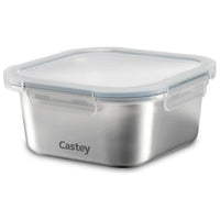 Castey Contenitore Ermetico in Acciaio Inossidabile