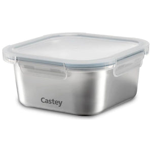 Castey Contenitore Ermetico in Acciaio Inossidabile