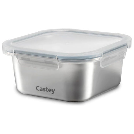 Castey Contenitore Ermetico in Acciaio Inossidabile