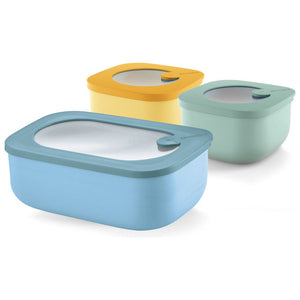 Fratelli Guzzini Set Rettangolare Colori Assortiti
