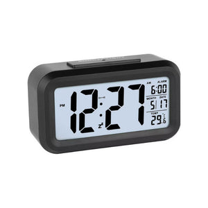 Lowell Orologio Da Tavolo Digitale Nero