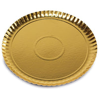 Yeppon Vassoio Oro Monouso 34 cm Cartoncino 2 pz