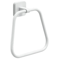 Gedy Portasalviette ad Anello Tonga Bianco Matt