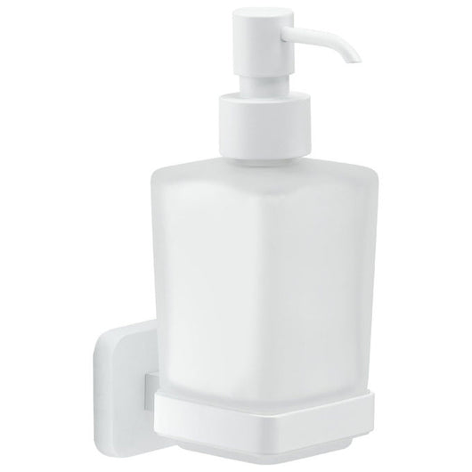 Gedy Dosasapone Tonga Bianco Matt Acciaio Inox