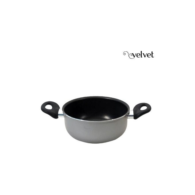 Tvs Spa Casseruola Velvet 20 con Rivestimento in Seta