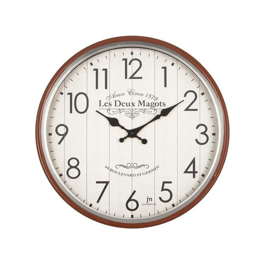 Lowell Orologio da Parete Trendy Acciaio Inox