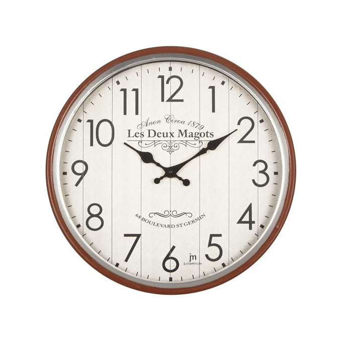 Lowell Orologio da Parete Trendy Acciaio Inox