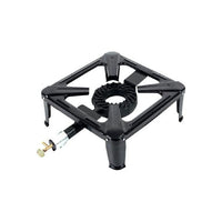 Ompagrill Fornello Gas Fornellone GPL Nero