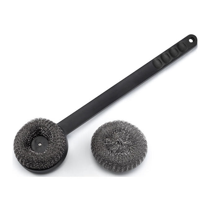 OMPAGRILL Spazzola Per Pulizia Barbecue Con Spugna