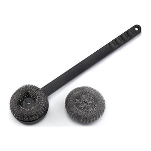 OMPAGRILL Spazzola Per Pulizia Barbecue Con Spugna