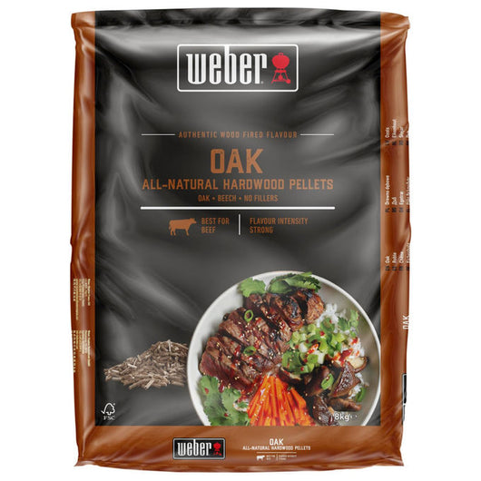 Weber Pellet di Legno di Quercia 8 kg