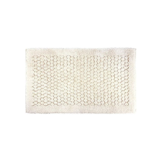 APE Tappeto Bagno Quarzo Bianco 18611 Misto Cotone