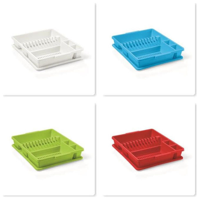 Scolapiatti Scolaposate Lavello Bianco 45 x 35 x 9 cm