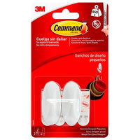 Command Piccoli Ganci di Design Appendere Senza Danni
