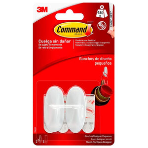 Command Piccoli Ganci di Design Appendere Senza Danni