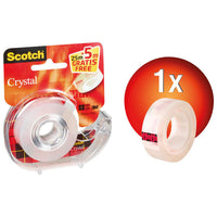 Scotch Nastro Adesivo Supertrasparente 19 mm x 25 m