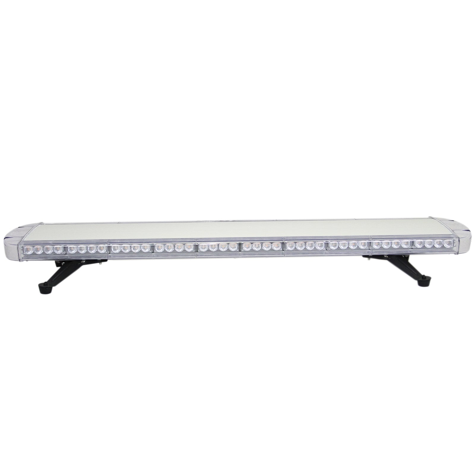 Barra Lampeggiante Stroboscopica 120cm Vecoli Emergenza 88 LED Luce Gialla Ambra