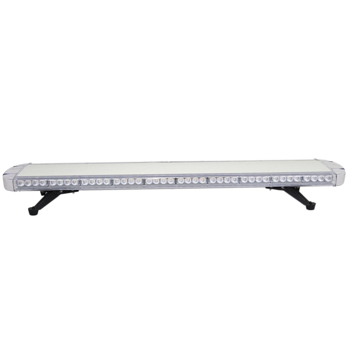 Barra Lampeggiante Stroboscopica 120cm Vecoli Emergenza 88 LED Luce Gialla Ambra