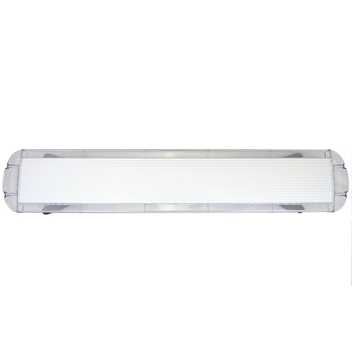 Barra Lampeggiante Stroboscopica 120cm Vecoli Emergenza 88 LED Luce Gialla Ambra