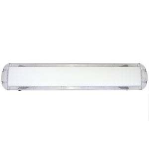 Barra Lampeggiante Stroboscopica 120cm Vecoli Emergenza 88 LED Luce Gialla Ambra