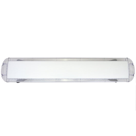 Barra Lampeggiante Stroboscopica 120cm Vecoli Emergenza 88 LED Luce Gialla Ambra