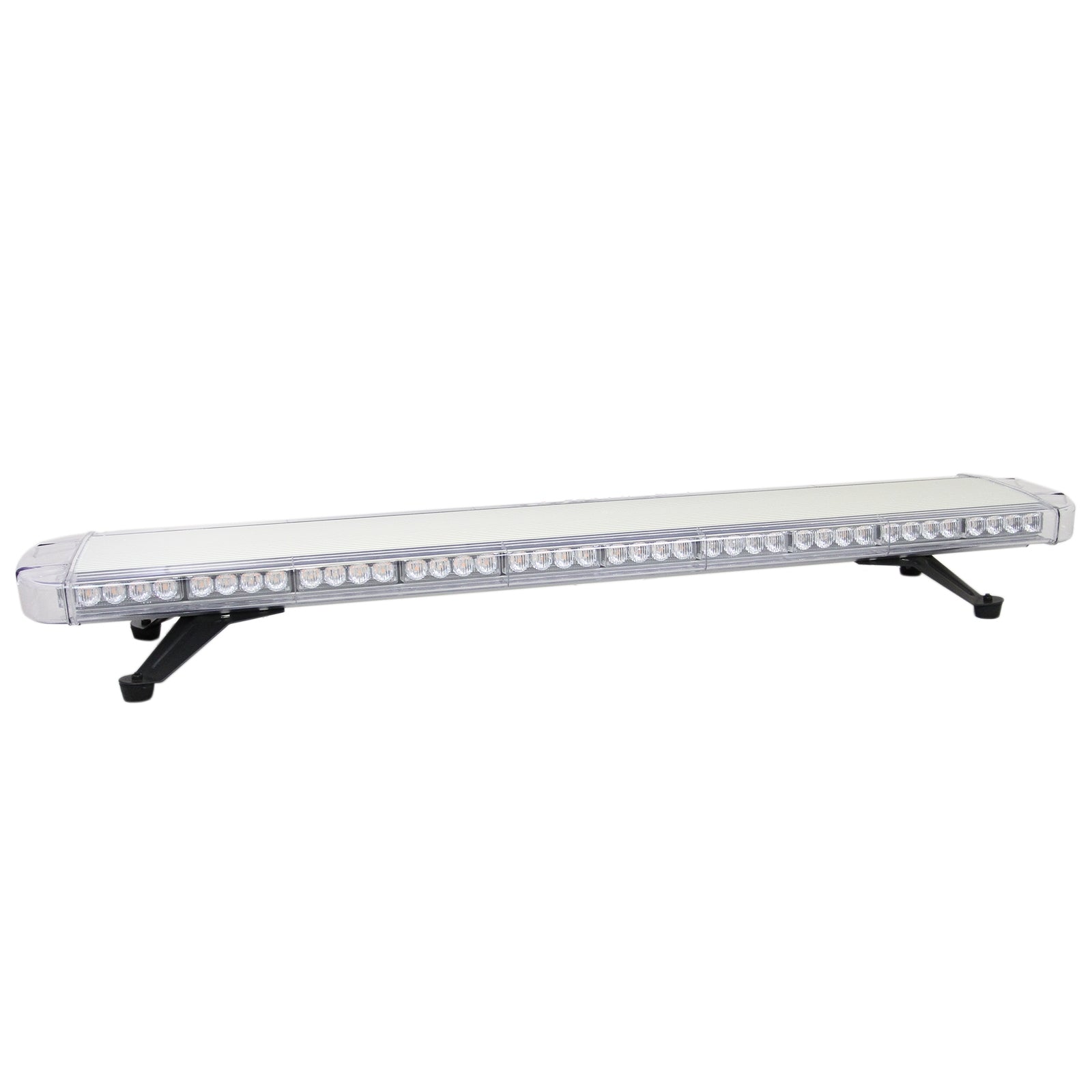 Barra Lampeggiante Stroboscopica 120cm Vecoli Emergenza 88 LED Luce Gialla Ambra