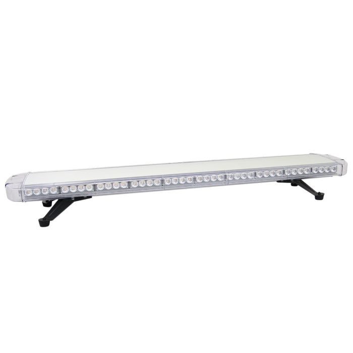 Barra Lampeggiante Stroboscopica 120cm Vecoli Emergenza 88 LED Luce Gialla Ambra