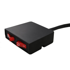 Barra Lampeggiante Stroboscopica 120cm Vecoli Emergenza 88 LED Luce Gialla Ambra