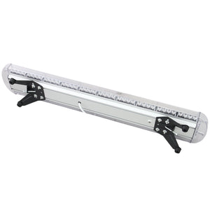 Barra Lampeggiante Stroboscopica 120cm Vecoli Emergenza 88 LED Luce Gialla Ambra