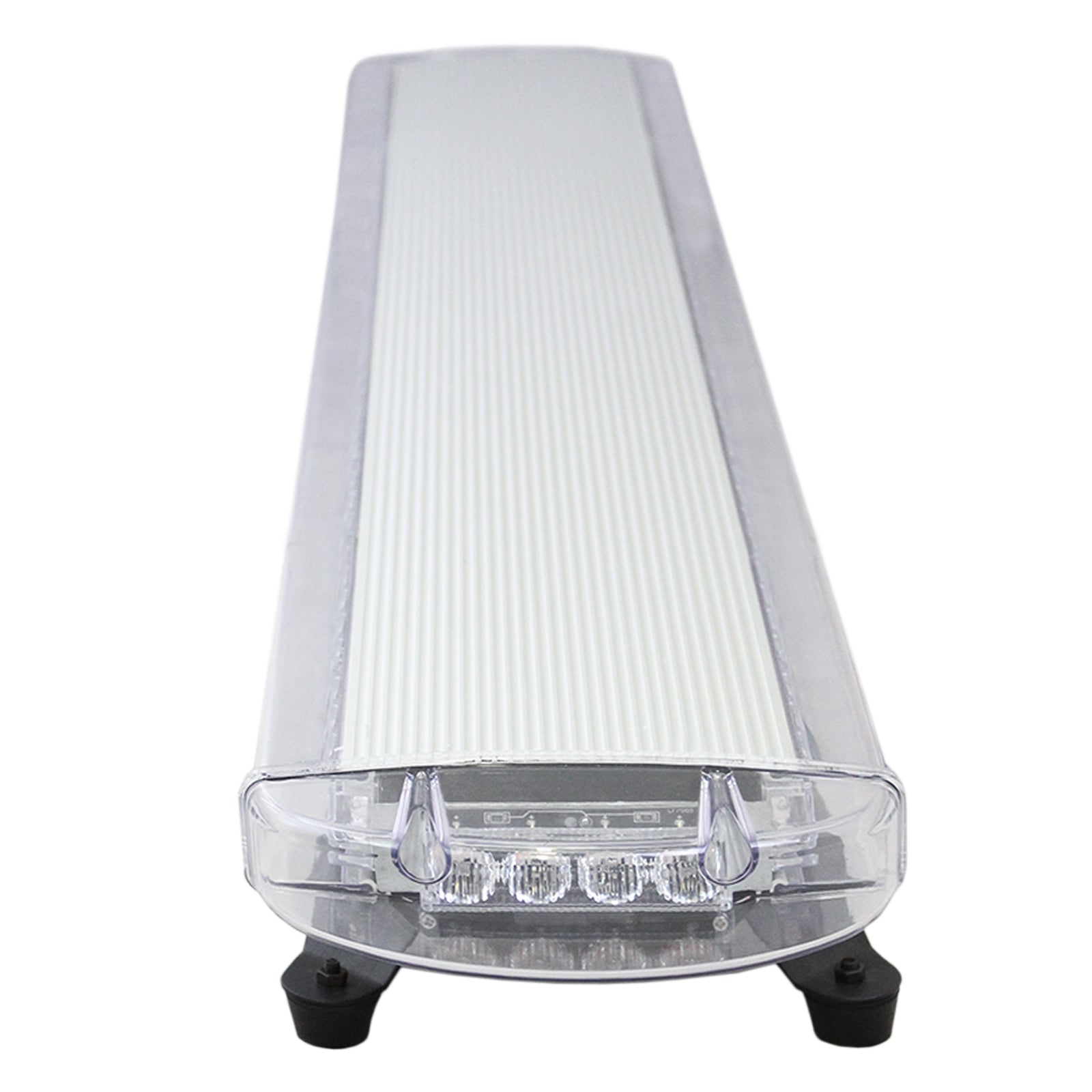 Barra Lampeggiante Stroboscopica 120cm Vecoli Emergenza 88 LED Luce Gialla Ambra