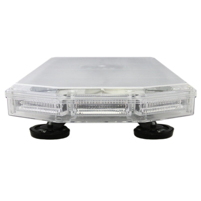 Barra Lampeggiante Stroboscopica 60cm Vecoli Emergenza 48 LED Luce Gialla Ambra