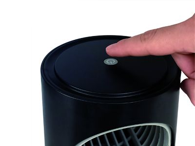 TRAPPOLA ZANZARE CON VENTOLA ASPIRANTE LED UV ALIMENTAZIONE USB NERO