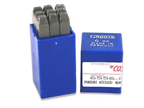 VBW 6556 Punzoni Acciaio Numeri 6mm
