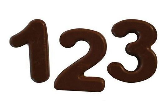 Silikomart Sf174 Choco 123 Stampo da forno alfabetico 1 pz