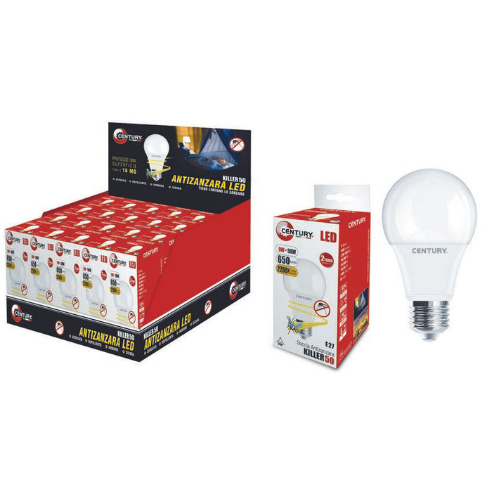 Century Lampadina Led Antizanzare