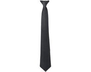 Cravatta adattabile nera - Cravatta con fermaglio - Cravatta per bambini - Cravatta per cerimonia di laurea - Cravatta per uniforme scolastica