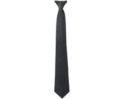 Cravatta adattabile nera - Cravatta con fermaglio - Cravatta per bambini - Cravatta per cerimonia di laurea - Cravatta per uniforme scolastica