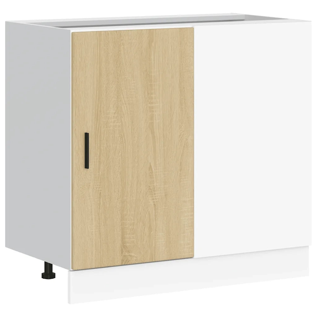 Mobile Base Lavello “Lyon” Rovere Sonoma in Legno Multistrato 854291