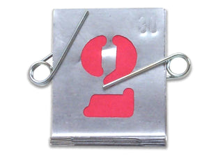 VBW 6565 Stampi Zinco Numeri 30mm