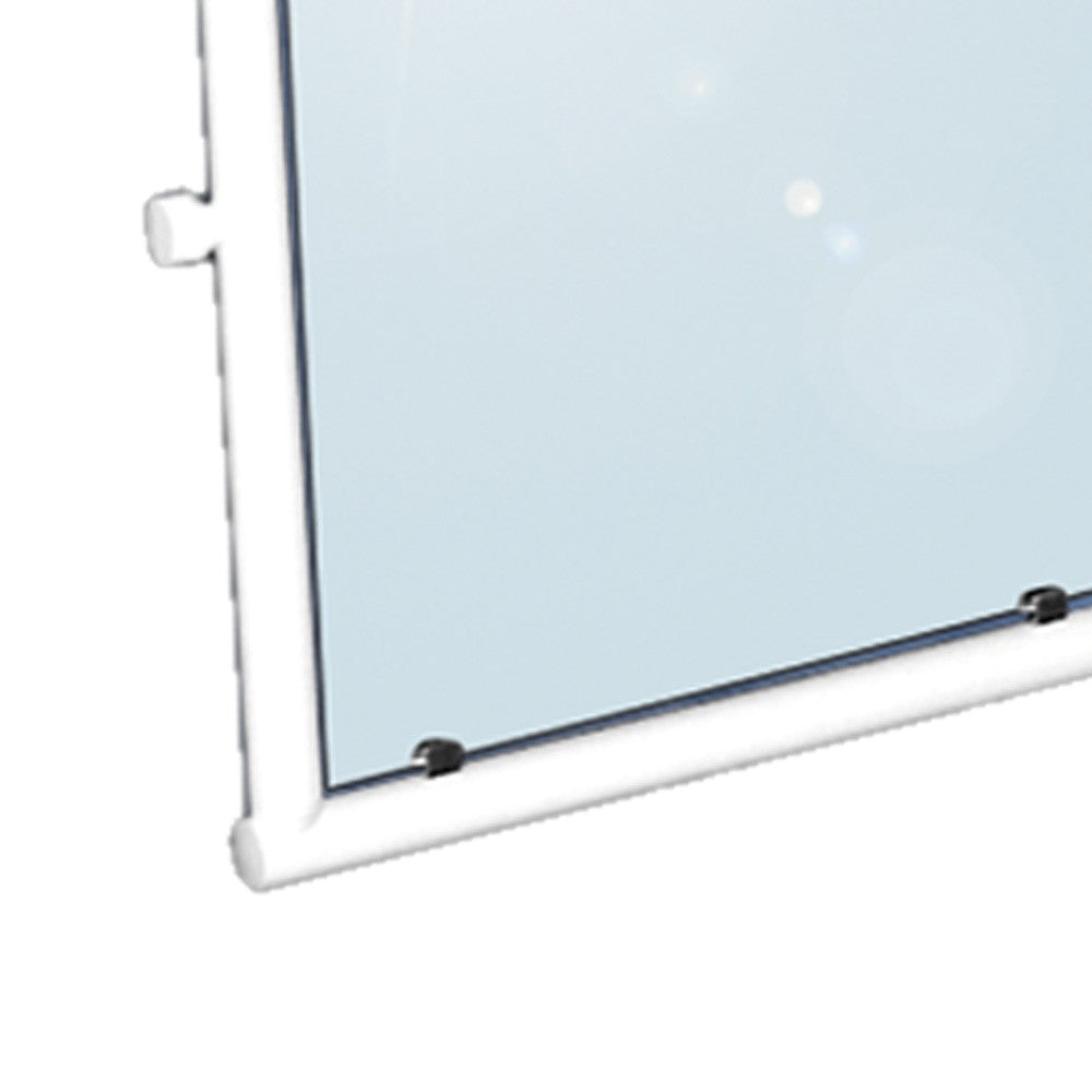 Specchio reclinabile con maniglia goman