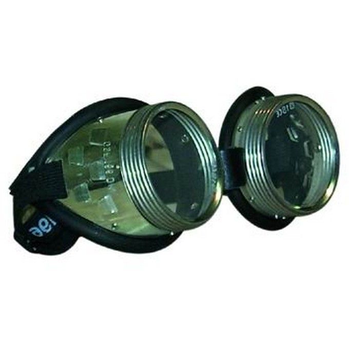 Adler Occhiali Per Saldatura Montatura Alluminio Incolore