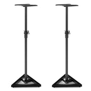 Supporti regolabili per monitor da studio, Supporti per casse regolabili con base triangolare adesivi antiscivolo-Divertimenti musicali