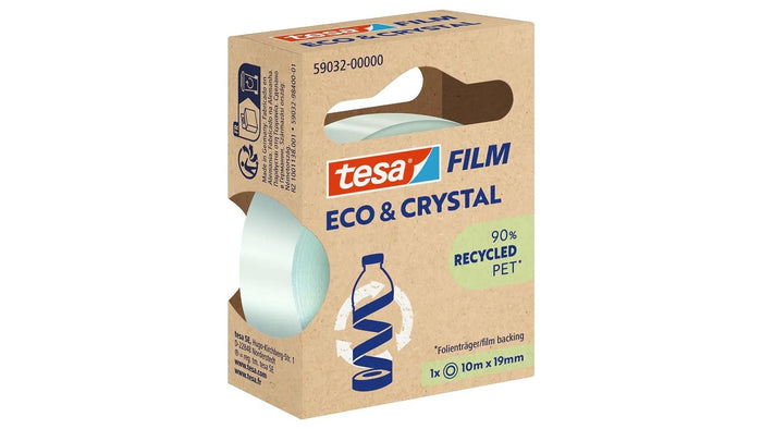 TESA Eco & Crystal 10 m Polietilene tereftalato (PET)