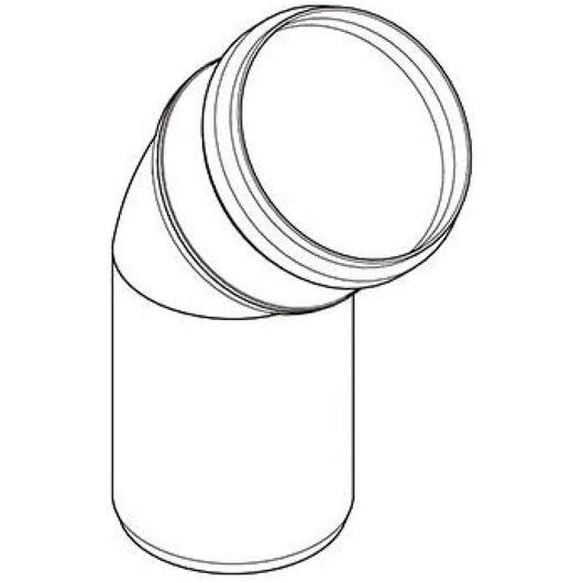 Nicoll - x 5 htb curva ad innesto a 45  scarico sanitario nicoll