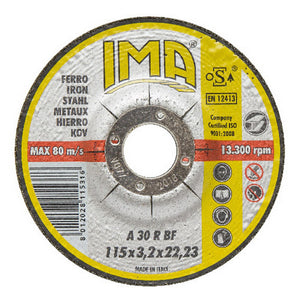 minidisco x ferro ima diametro 115x3,2 cod:ferx.25844