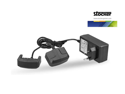 Caricabatteriie doppio Stocker 21V compatibile con tutti i prodotti Power 21V