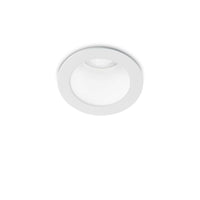 Lampada Da Incasso Quark Alluminio Bianco Led 8W 3000K Luce Calda