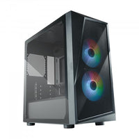 "Case CMP 320- USB3.2+USB2.0-2x2.5""/3.5""HDD 2x2.5""SSD-2x120mm ARGB Front Fans-Rad. Supp.-NO PSU"